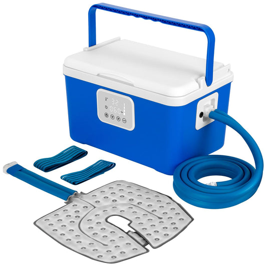 Ice Machine for Knee After Surgery 13 Quarts Time Circulate Cold Therapy Machine for Post-Surgery Pain Relief Swelling Sprain Home Cryotherapy System