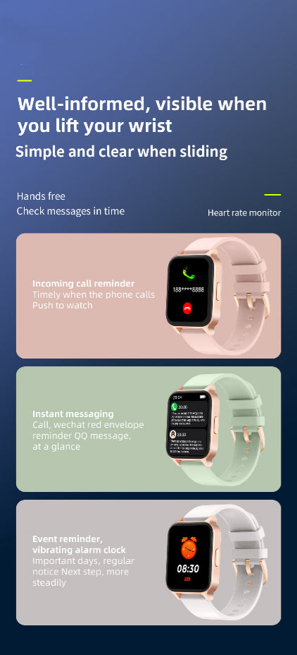 Smart Color Display Health Watch