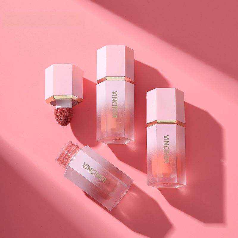 8-Color Liquid Blush - Long-Lasting Matte Finish