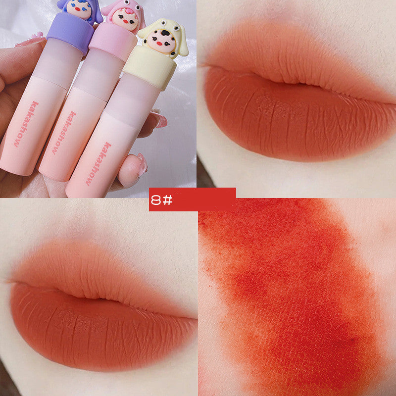 Women's Cute Velvet Matte Lip Glaze - Non-Stick Formula