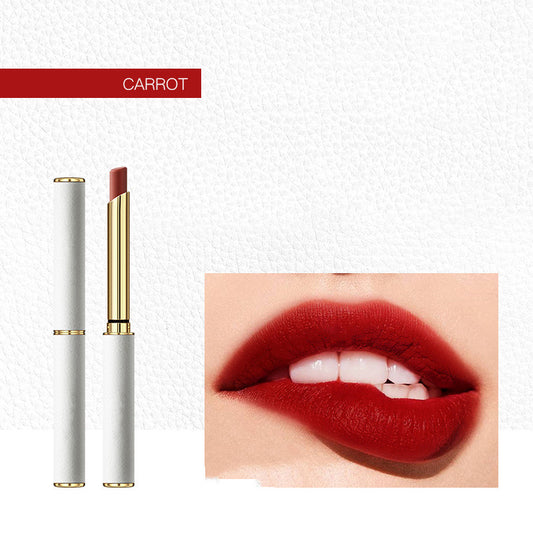 Lambskin Matte Velvet Small Thin Heel Lipstick