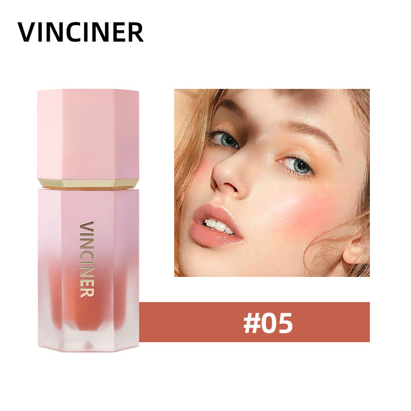 8-Color Liquid Blush - Long-Lasting Matte Finish