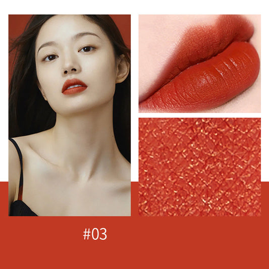 Matte Velvet Slim-Heeled Lambskin Lip Gloss (Non-Fading)