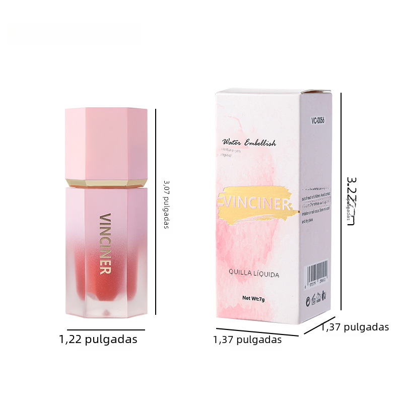 8-Color Liquid Blush - Long-Lasting Matte Finish