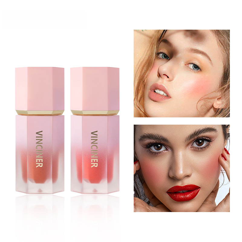 8-Color Liquid Blush - Long-Lasting Matte Finish